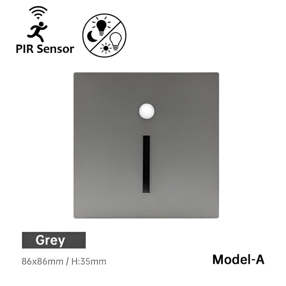 LED Motion Sensor Stair Light | Automatic Hands-Free Lighting | Compact Design for Stairs and Hallways