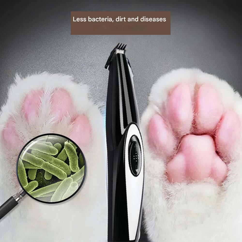 Cordless Precision Trimmer for Dogs and Cats | Narrow Blade for Paws, Ears and Eye Corners | USB Rechargeable