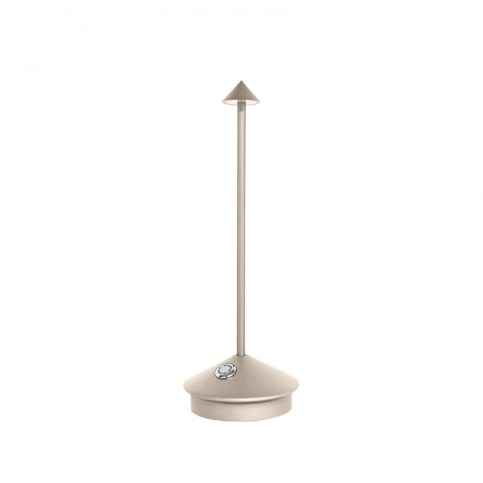 Cordless LED Table Lamp with Dimmable Brightness | USB Rechargeable Battery | For Indoor and Covered Outdoor Use