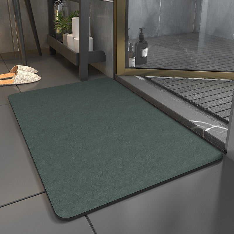 Quick-Drying Bath Mat with Non-Slip Backing | Absorbent Floor Rug | Three Sizes, 16 x 24 to 24 x 35 Inches, 5 Colors