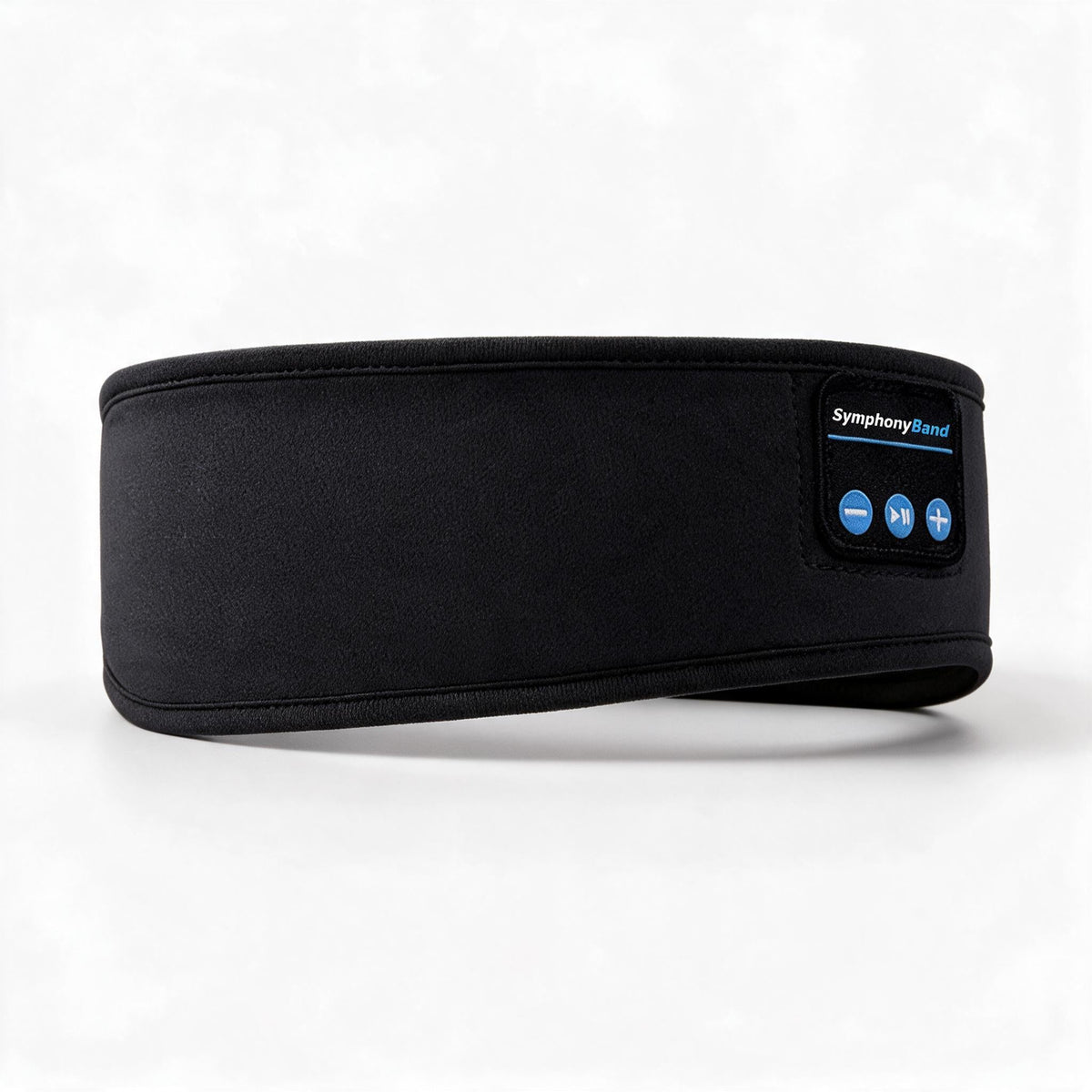 Sleep Headband with Flat Padded Speakers | Bluetooth Head Phones for Side Sleepers | Built In Mic and Breathable Knit Fabric