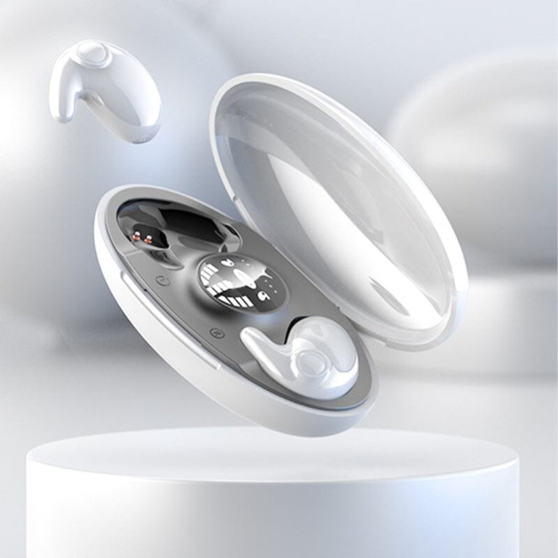 Wireless Earbuds for Sleeping, 1 cm and 0.08 oz Each | Flat Enough to Lie on Your Side | 24 Hours of Playtime, Bluetooth 5.3