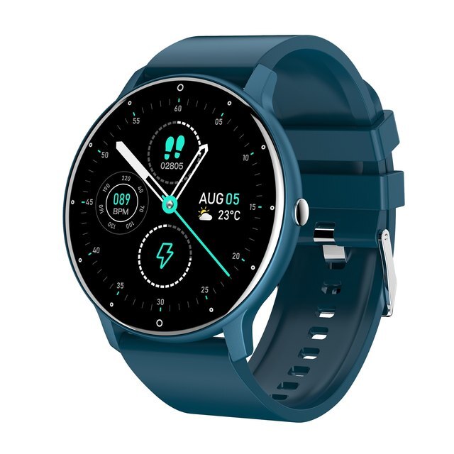 Ultra-Thin Smart Watch with a Full Touchscreen | Heart Rate, Steps and Sleep Tracking, IP67 Rated | 3 Colors