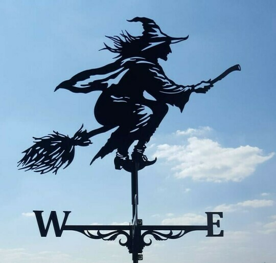 Weather Vane Garden Ornaments in Eleven Silhouettes | Turns With the Wind to Show Its Direction | Built for the Outdoors