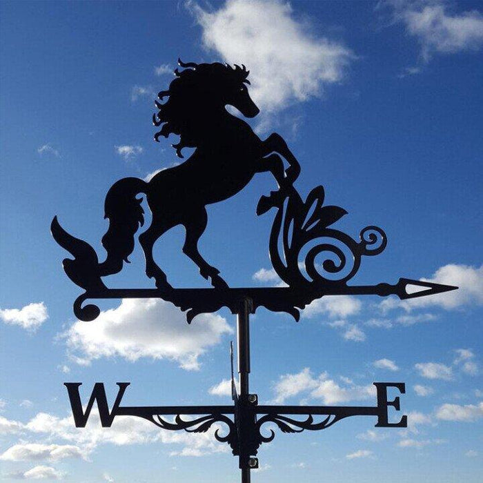 Weather Vane Garden Ornaments in Eleven Silhouettes | Turns With the Wind to Show Its Direction | Built for the Outdoors