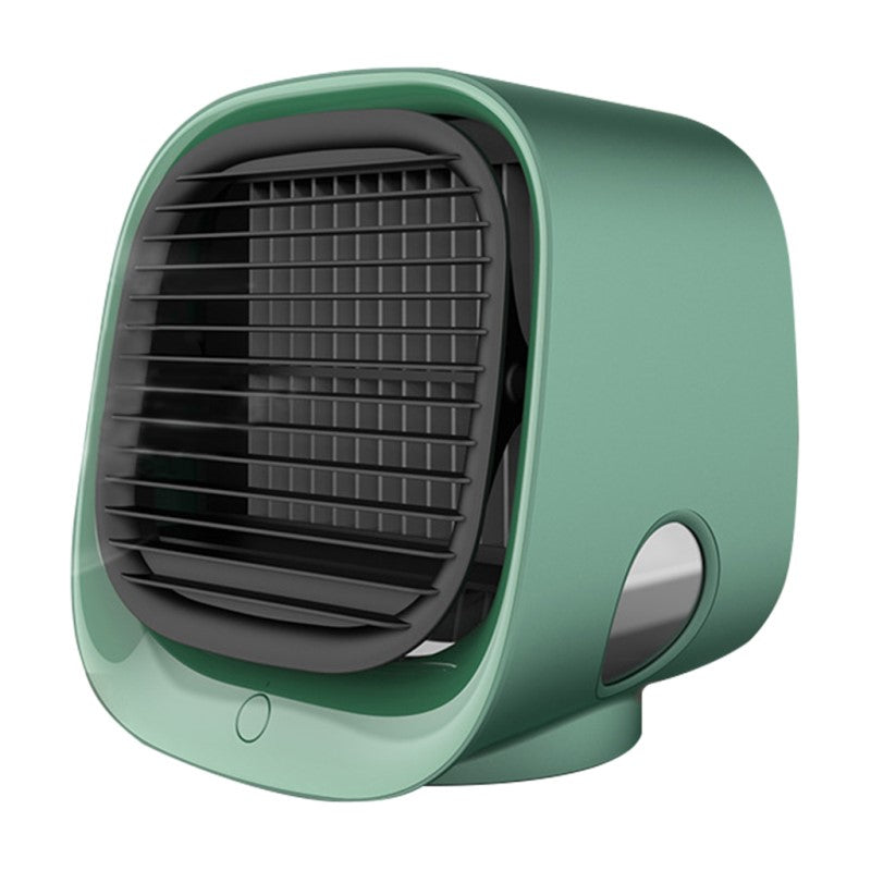 Compact Air Cooler and Humidifier | Adjustable Airflow with USB Power | Quiet Enough for a Desk or Bedside Table
